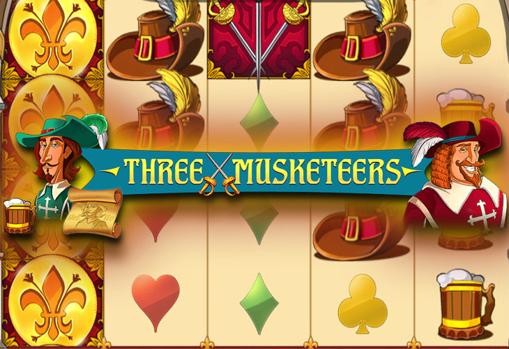 Three Musketeers - Red Tiger Gaming slot at Casino 33 Bet Casino