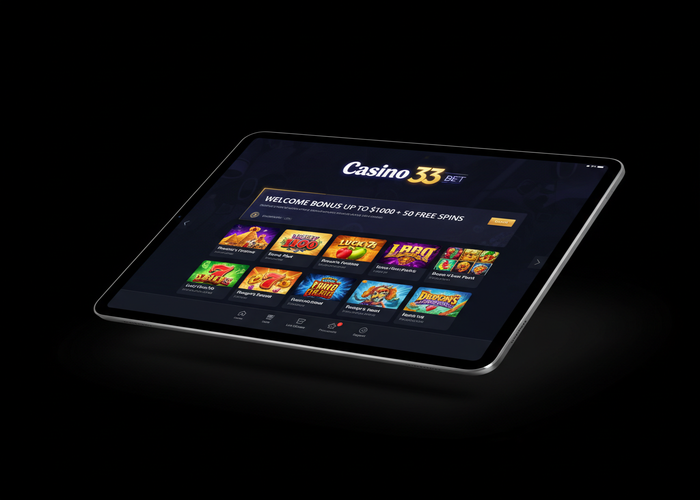 Casino 33 Bet Casino en tableta